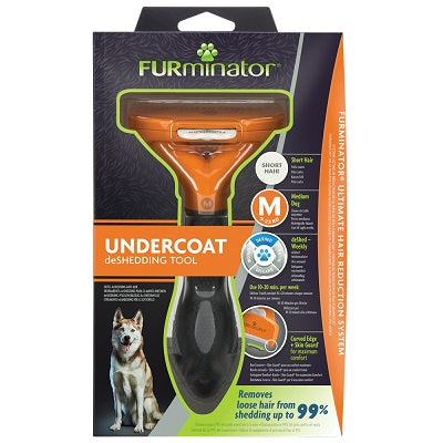 FURminator Undercoat Short Hair Med Dog