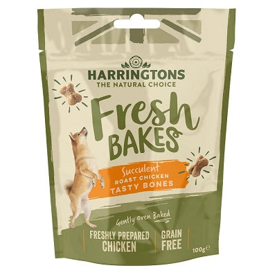 Harringtons GF Chicken Bone Treats8x100g