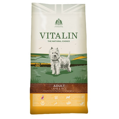 Vitalin Adult Wht Gluten Fr Lamb & Rice