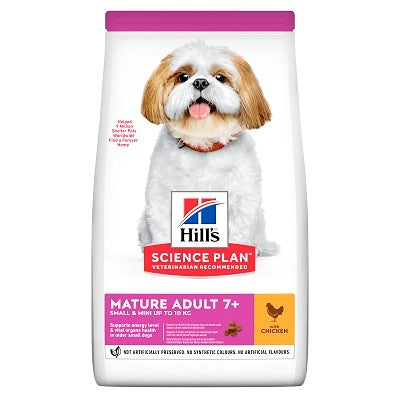 Hills SPlan Mature Dog Sml/Med Chicken