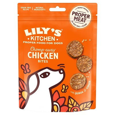 Lilys Kitchen Chicken Bites Trt 8x70g