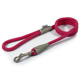 Ancol Viva Rope Refl Snap Lead Pink 1cm