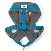 Ancol Viva Padded Harness Blue 32-42cm