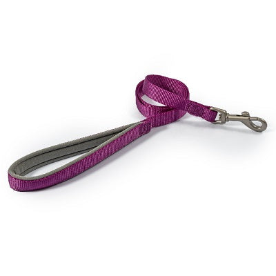 Ancol Viva Padded Snap Lead Purple 12mm