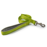 Ancol Viva Padded Snap Lead Lime 25mm