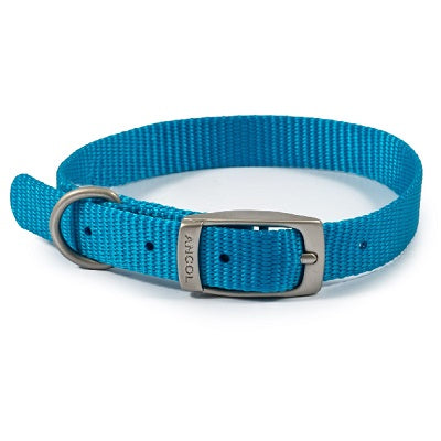 Ancol Viva Buckle Collar Blue 26-31cm