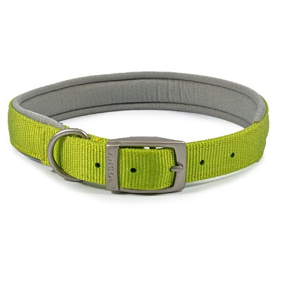 Ancol Viva Pad Buc Collar Lime 39-48cm