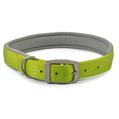 Ancol Viva Pad Buc Collar Lime 55-63cm