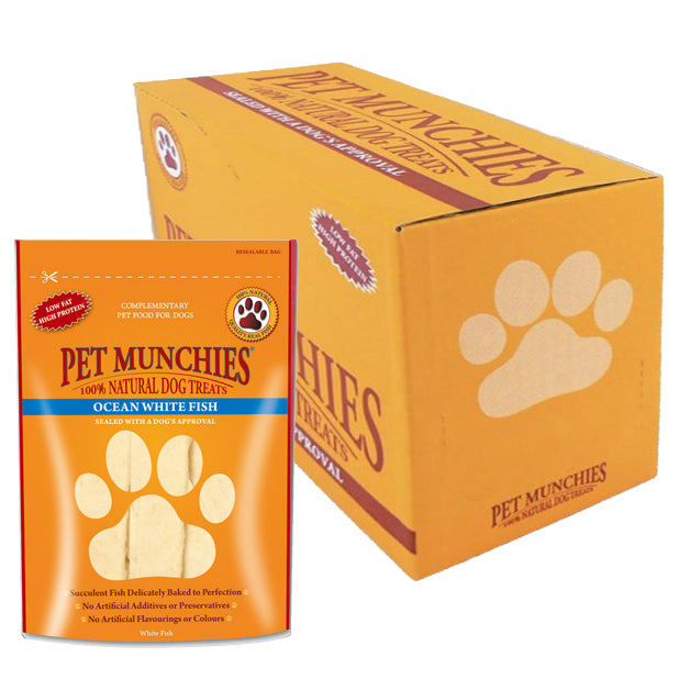 Pet Munchies Dog Treats Fish 8x100g