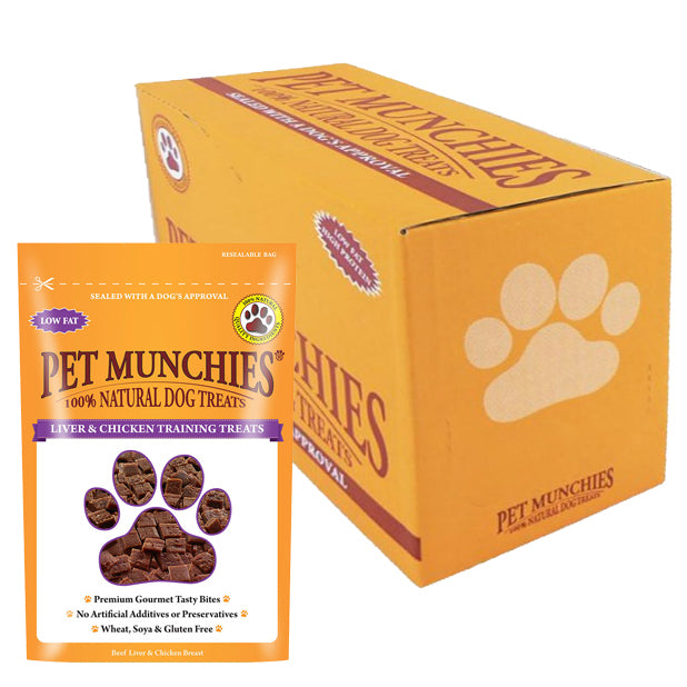 Pet Munchies Training Treat Liver 8x50g