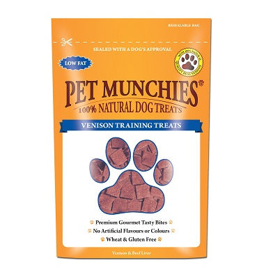 Pet Munchies Training Treat Venison8x50g