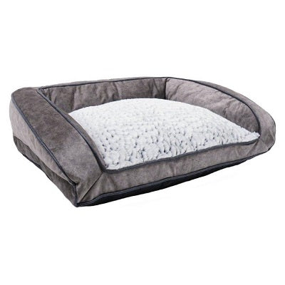 Rosewood Grey Luxury Plush Sofa Bed