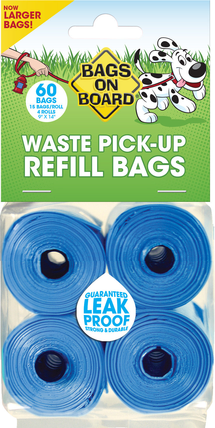 Bags On Board Refill Bags Blue 4x15