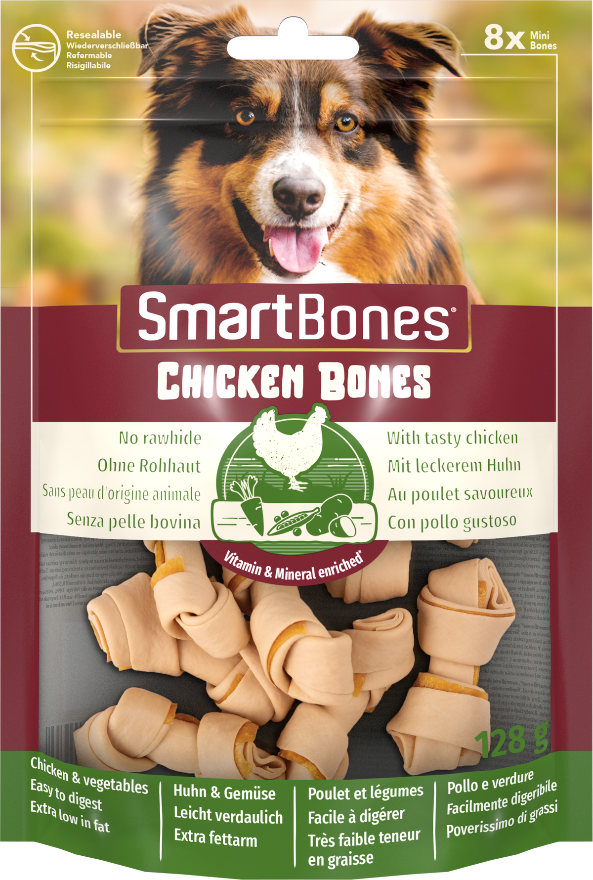 SmartBones Chicken Mini 8pc x 7