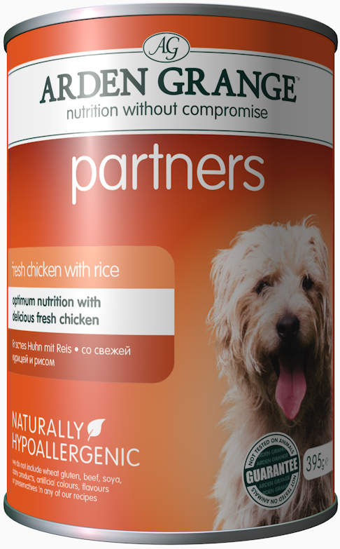 Arden Grange Dog Chick Rice Veg 4x6x395g