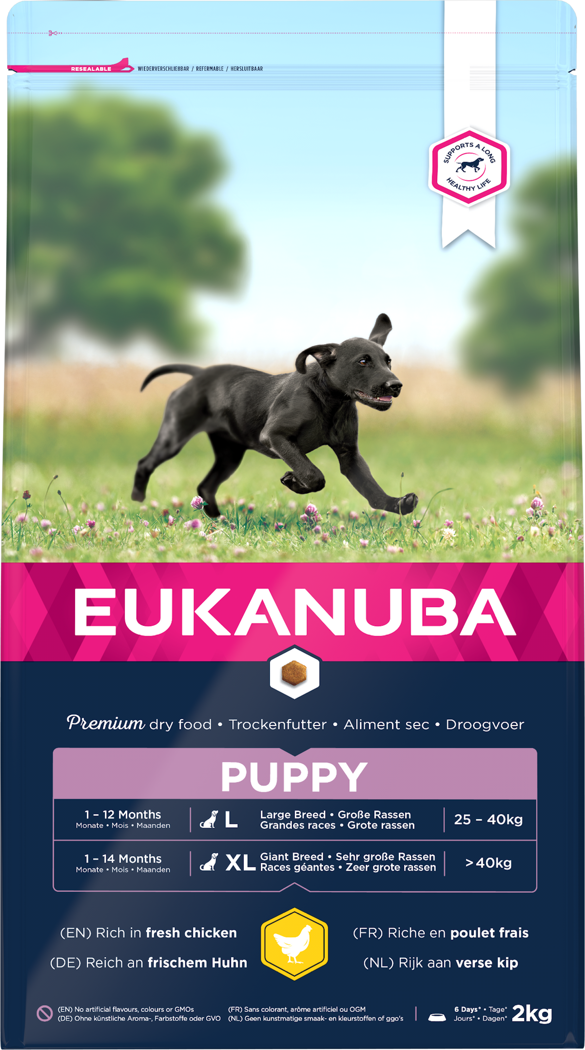 Eukanuba Puppy Large Chicken 3x2kg