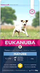 Eukanuba Mature Sml Brd Chicken 4x2kg