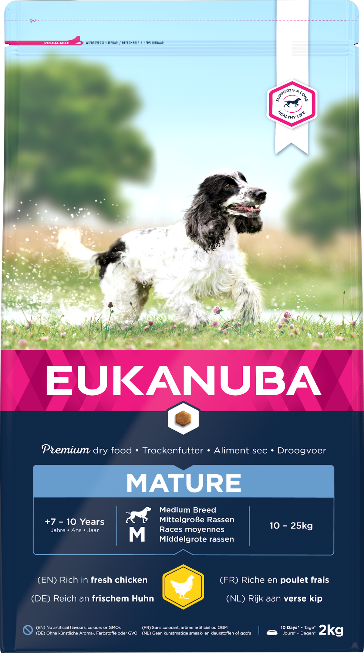 Eukanuba Mature Med Brd Chicken 4x2kg