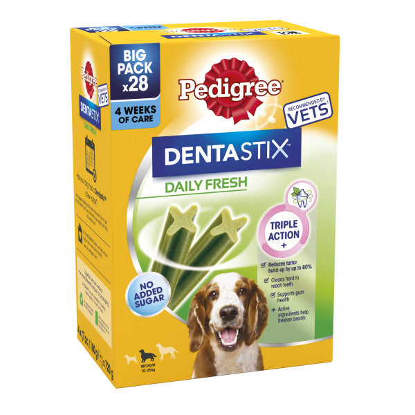 Pedigree Dentastix Fresh Med 4x28