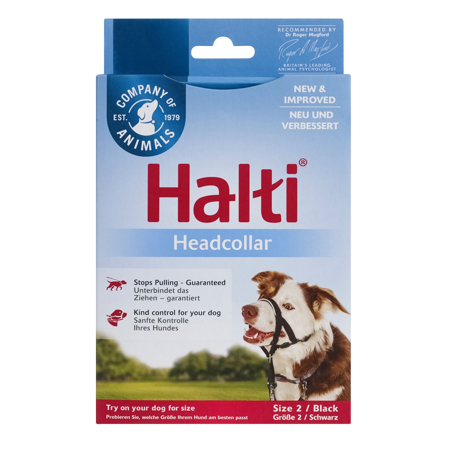 Halti Headcollar Black Size 2