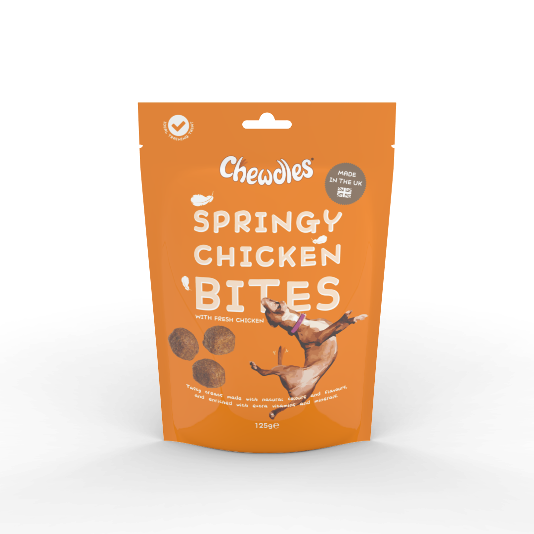 Chewdles Springy Chicken Bites 5x125g