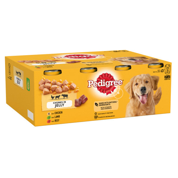 Pedigree Tins Mixed CIJ 2x12x385g