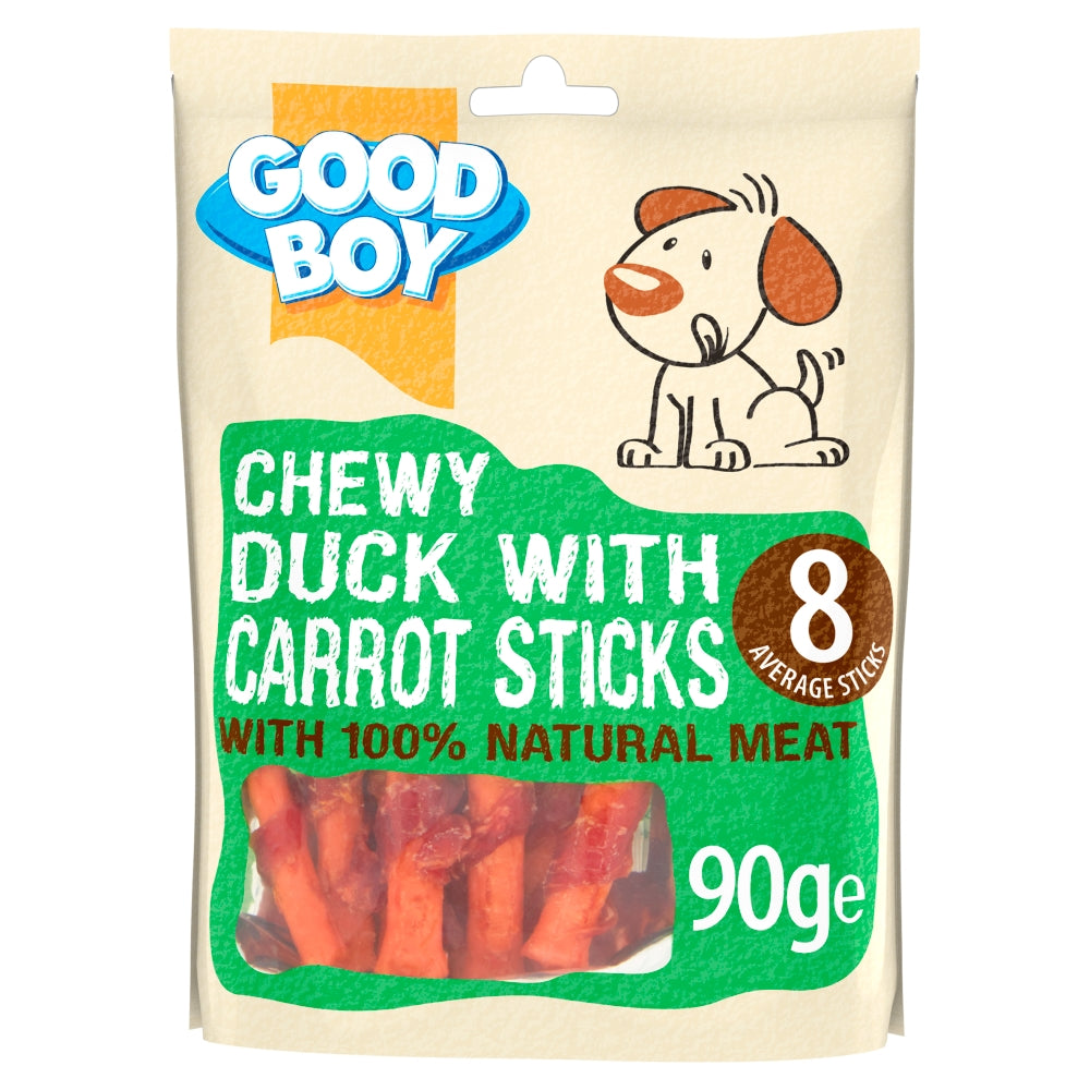 Good Boy Duck with Carrot Sticks 10x90g