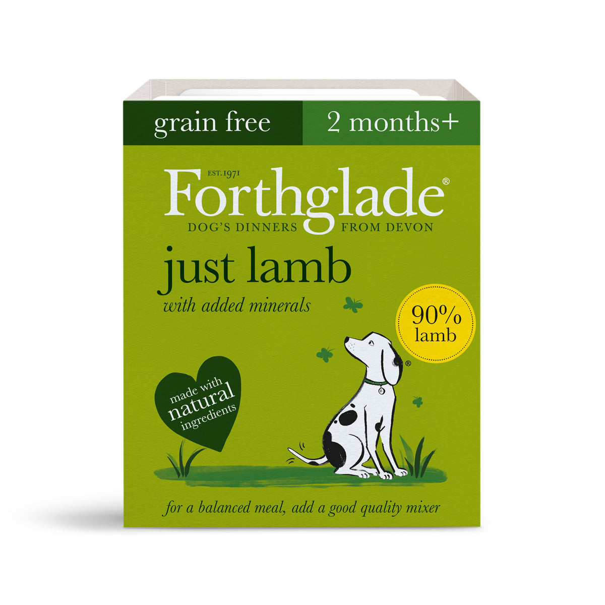 Forthglade Just Lamb GF 18x395g