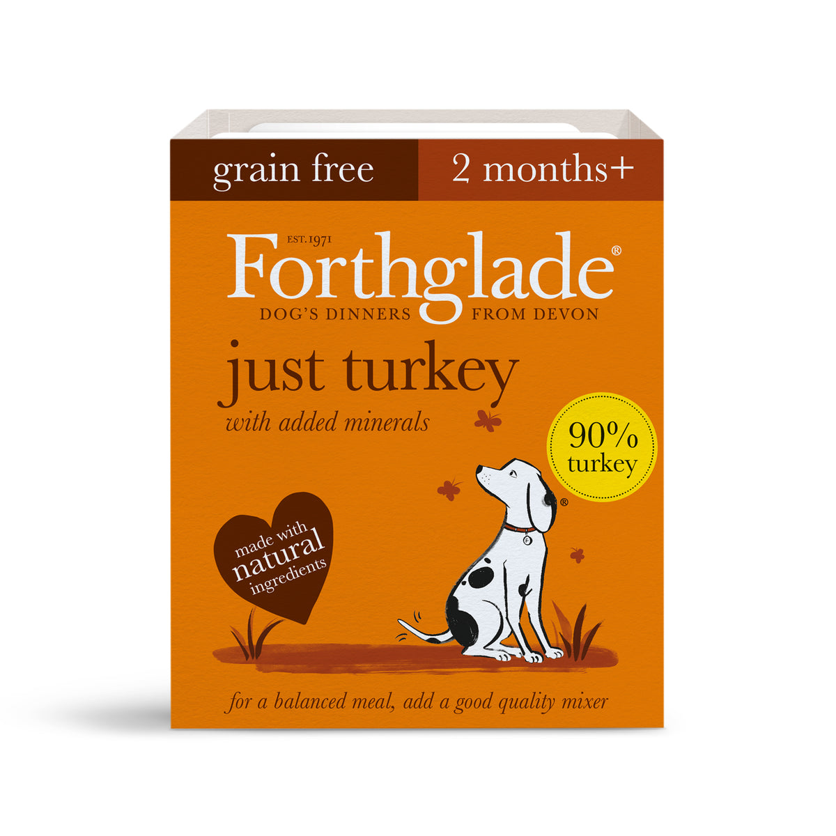 Forthglade Just Turkey GF 18x395g