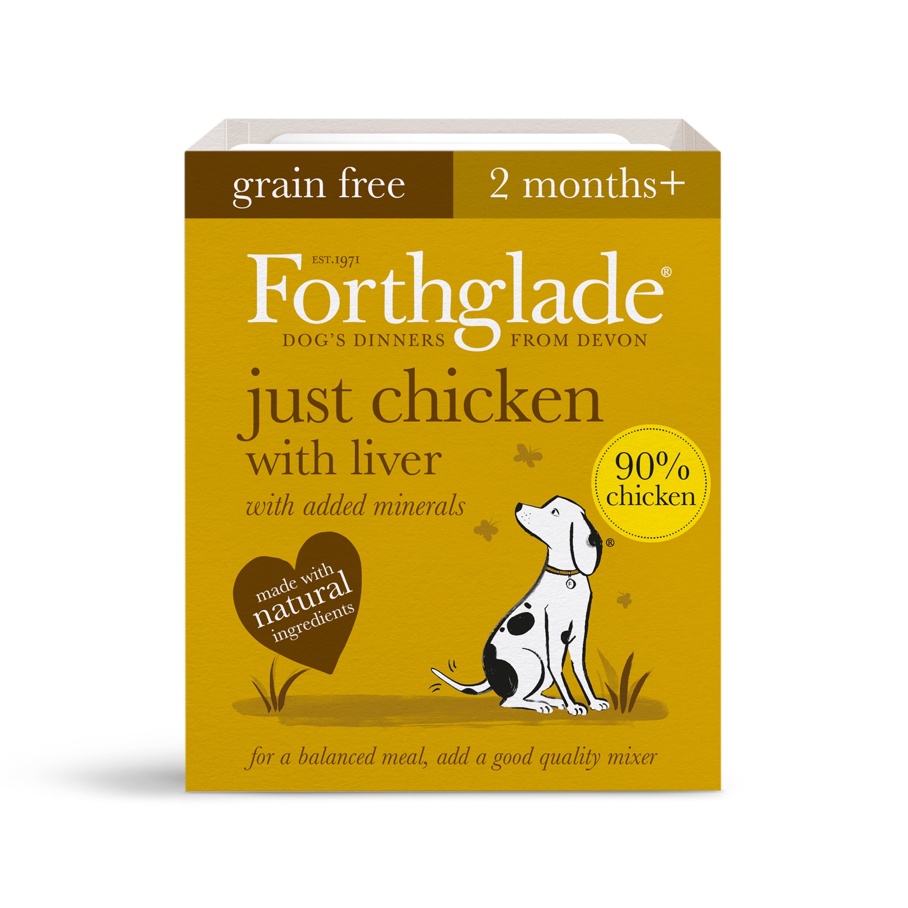 Forthglade Just Chick&Liver GF 18x395g