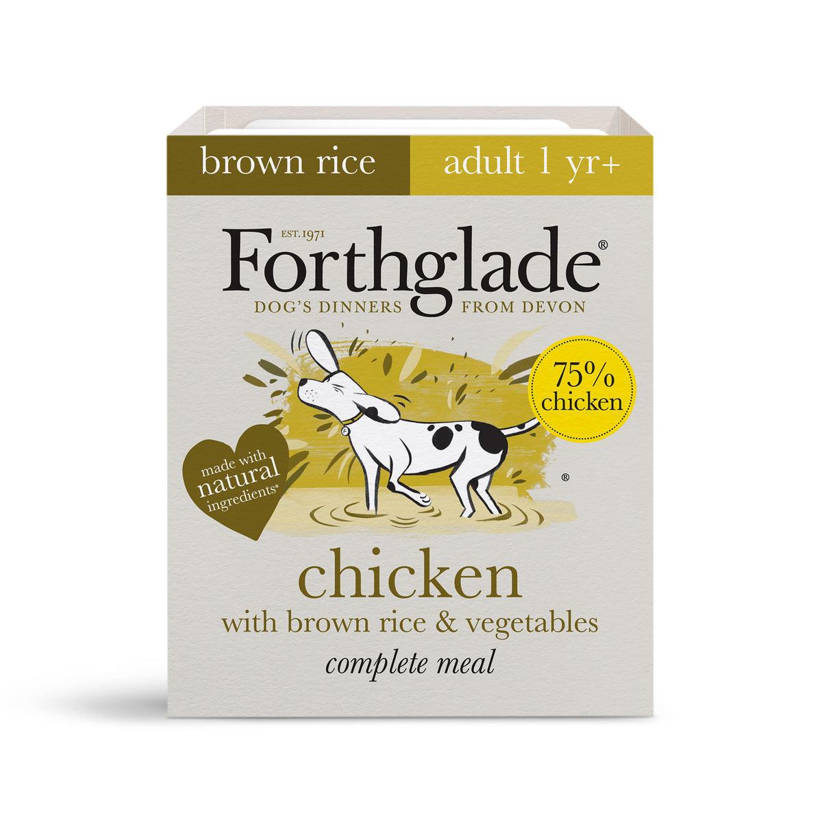 Forthglade Dog Comp Chicken 18x395g