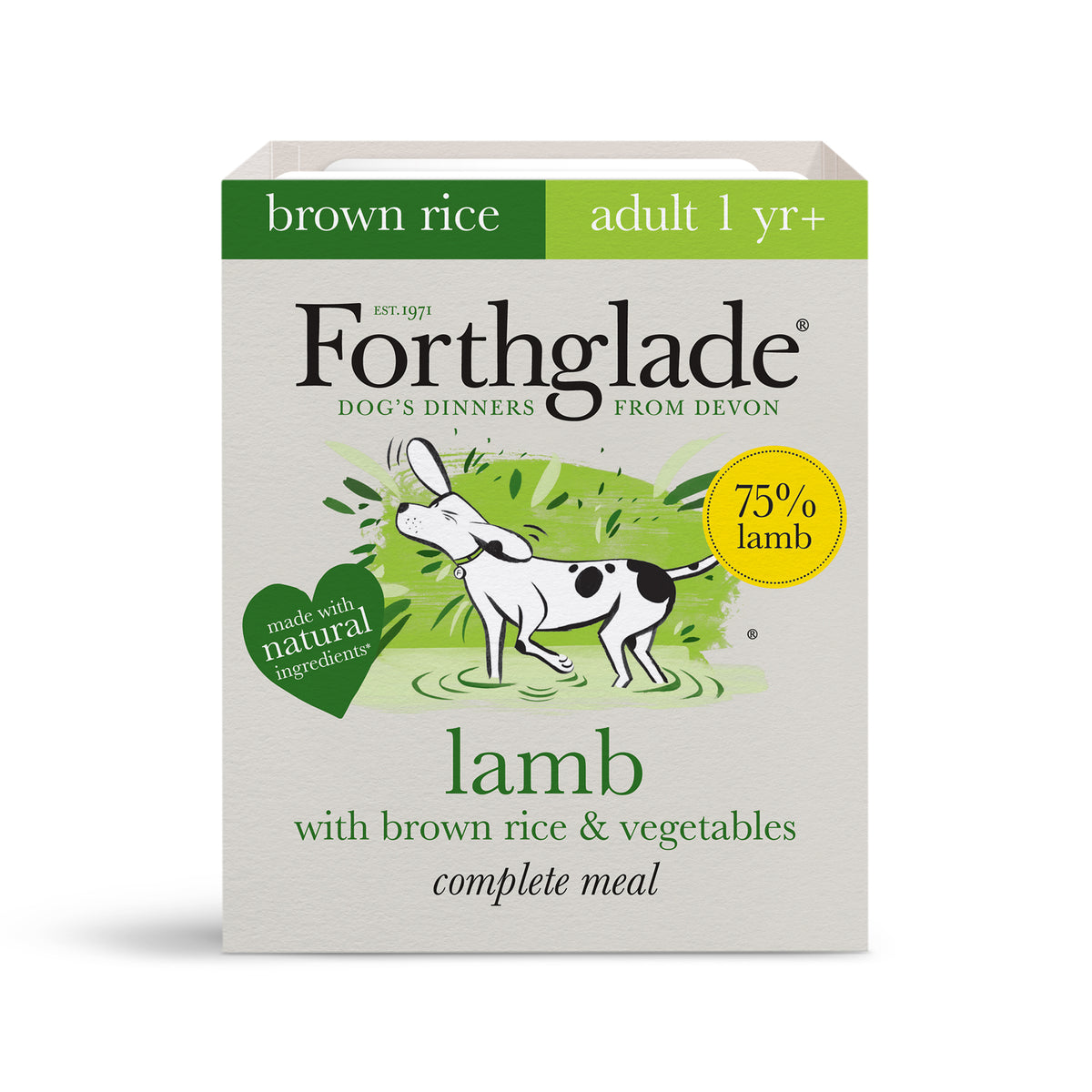 Forthglade Dog Comp Lamb 18x395g