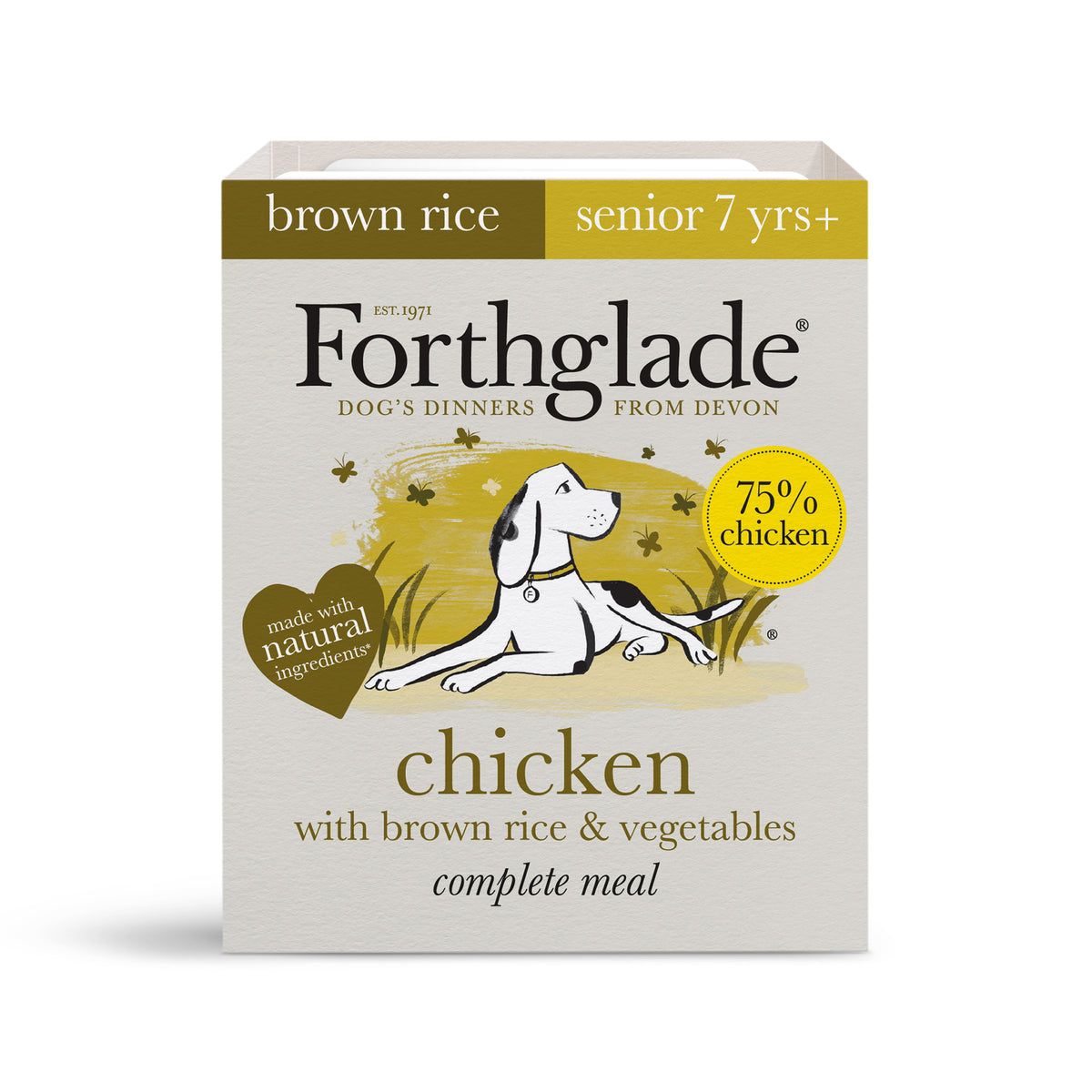 Forthglade Dog Comp Snr Chick 18x395g