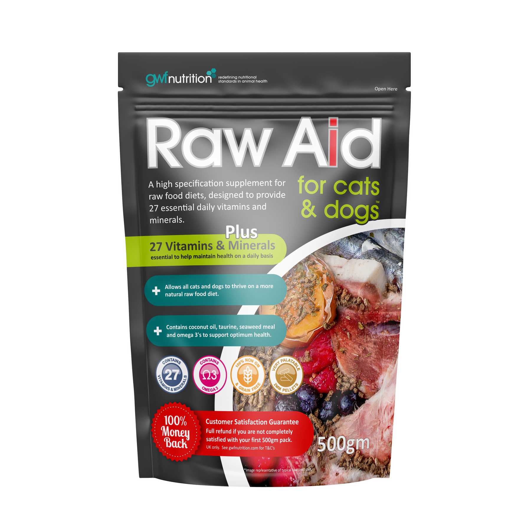 Growell Feeds Raw Aid for Cats & Dogs