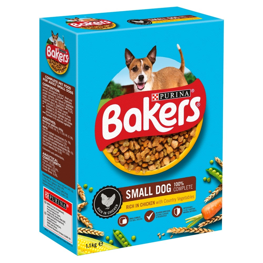 Bakers Small Dog Chicken & Veg 5x1.1kg