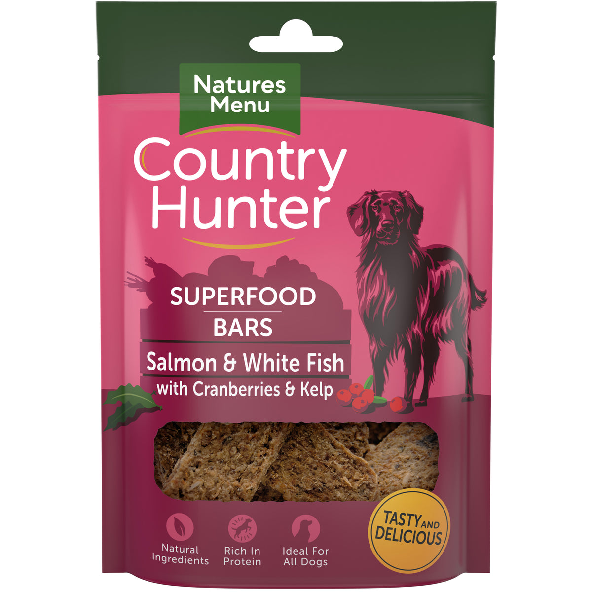 N/Menu Ctry Hunter Superfood Fish 7x100g