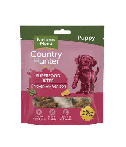 N/Menu Ctry Hunter Superfood Pup C 8x70g