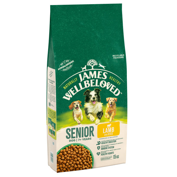 JW Dog Senior Lamb & Rice