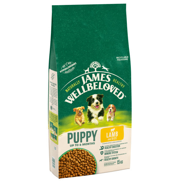 JW Puppy Lamb & Rice