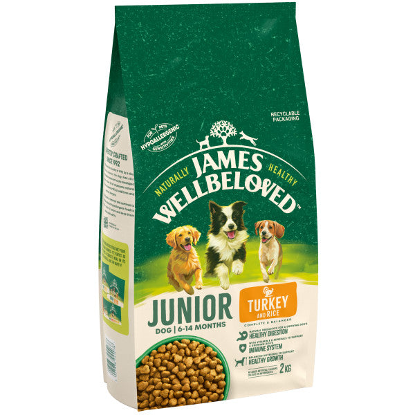 JW Junior Dog Turkey & Rice