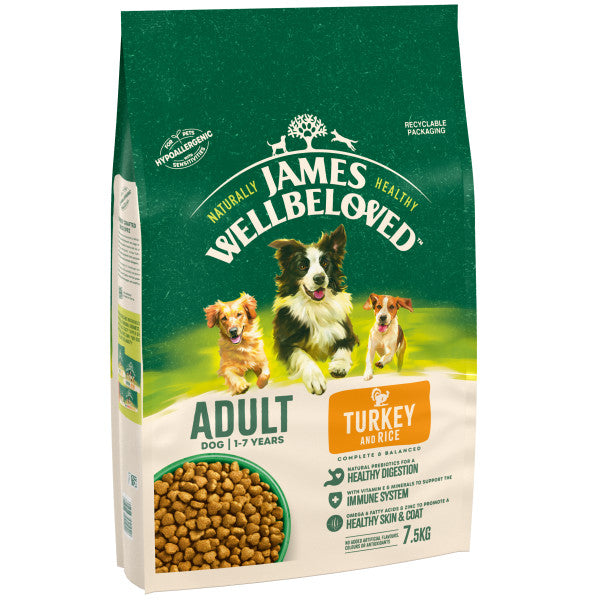 JW Dog Adult Turkey & Rice