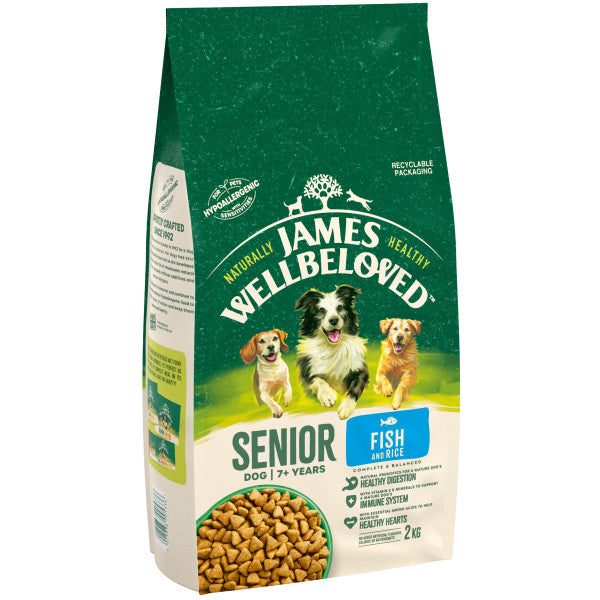 JW Dog Senior Fish & Rice