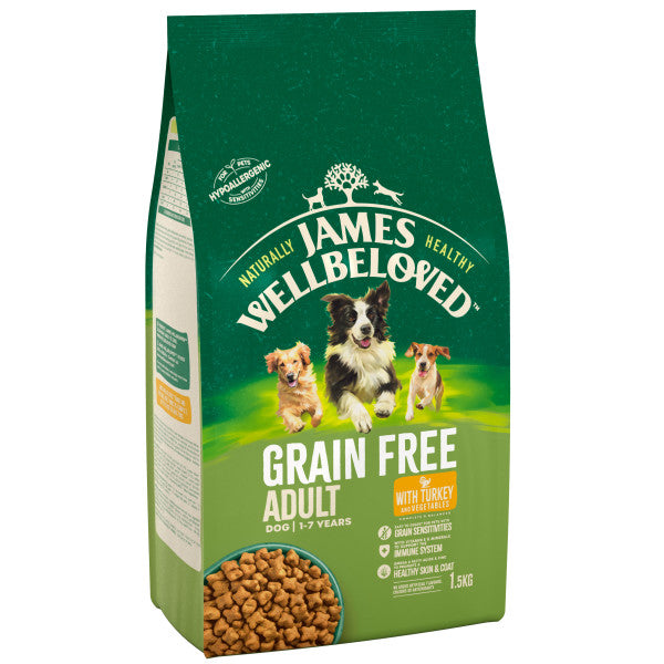 JW Dog Adult Turkey & Veg Grain Free