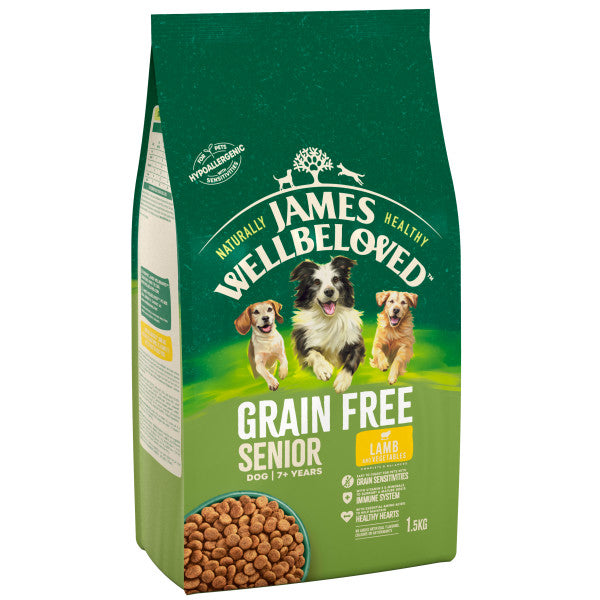 JW Dog Senior Lamb & Veg Grain Free