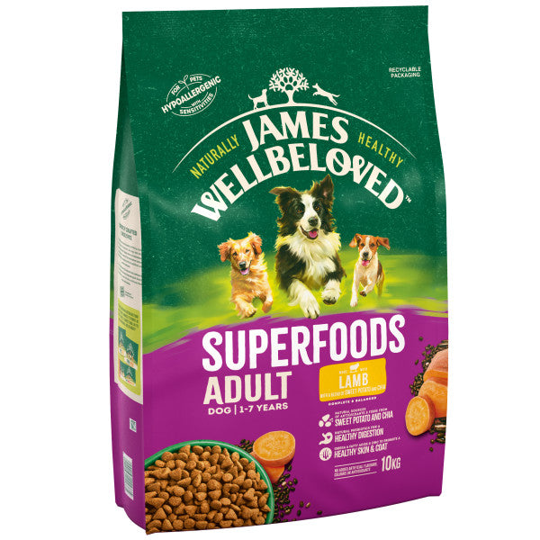 JW Dog Adult Superfoods Lamb