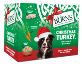 Burns Xmas Dog Tray Turkey 6x395g