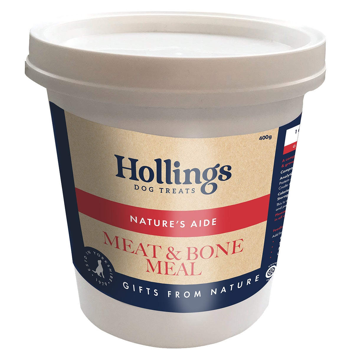 Hollings Meat & Bonemeal 6x400g