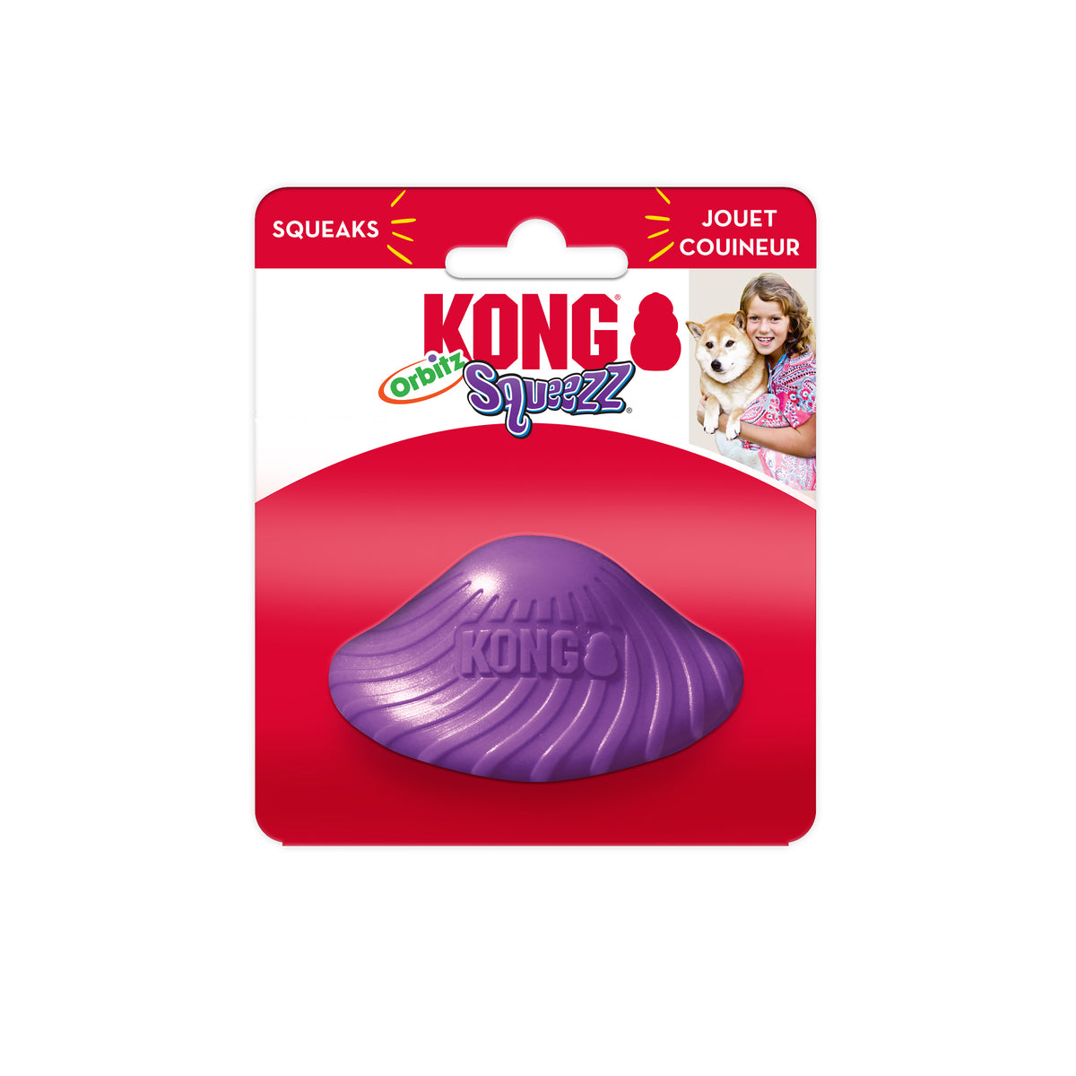 Kong Squeezz Orbitz Saucer