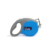 Ancol Viva Retractable Lead Small Blue