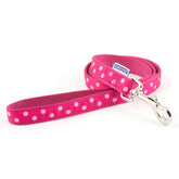 Ancol Vintage Polka Dot Lead Pink 1m